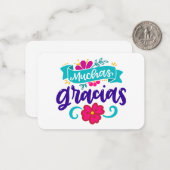 ムチャスグラシアスギフトエンクロージャー ノートカード (正面/裏面インサイチュ)