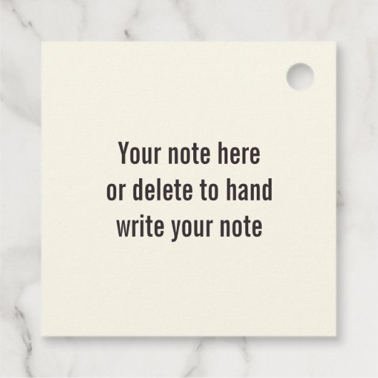 ムチャスグラシアス、ありがとう非常にタコパーティー フェイバータグ (裏面)