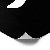 ムックヤンジョン木製ダミー中国の書道 ポスター (角)