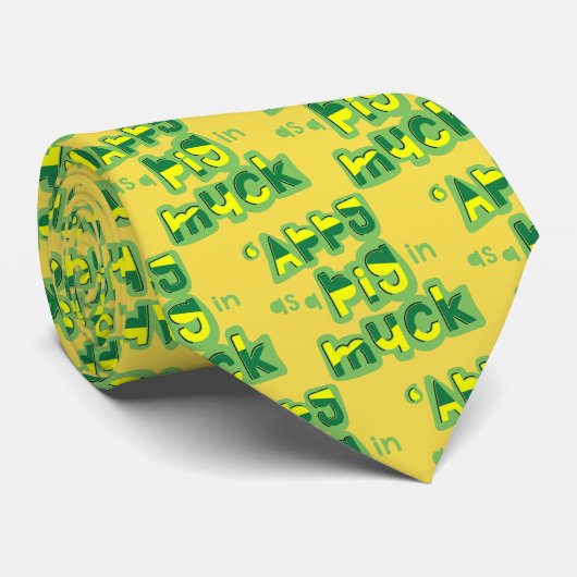 ムック・ヨークシャーのフレーズ・タイで豚としてアピー ネクタイ (ロール)