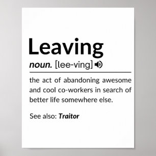 ムッコクな同僚離れのコーヒーマグ ポスター