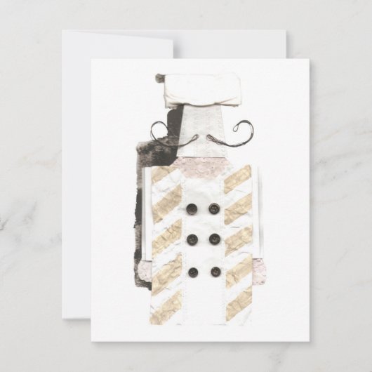 ムッシュシェフ招待状 招待状 (正面)