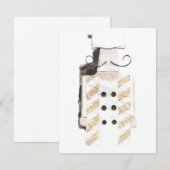 ムッシュシェフ招待状 招待状 (正面/裏面)