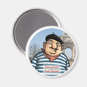 ムッシュルクリシェ磁石 マグネット (正面/裏面)