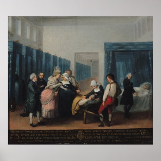 ムッシューとマダム・ネッカーの訪問 ポスター (正面)