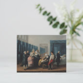 ムッシューとマダム・ネッカーの訪問 ポストカード (スタンド正面)