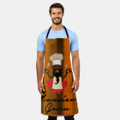 ムッシューグル エプロン (着用した状態)