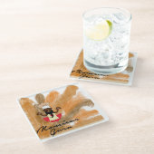 ムッシューグル ガラスコースター (アングル)