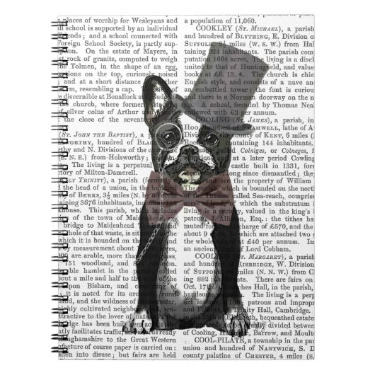 ムッシューブルドッグ2 ノートブック (正面)