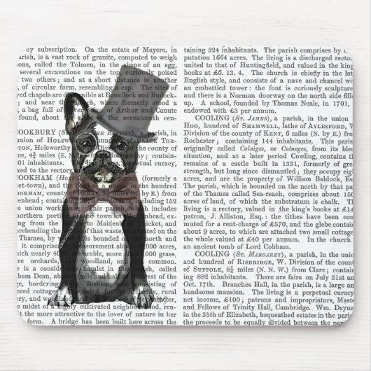 ムッシューブルドッグ2 マウスパッド (正面)