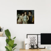 ムッシューラングロワの三人の子供 ポスター (ホームオフィス)