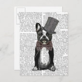 ムッシュ・ブルドッグ2 ポストカード (正面/裏面)