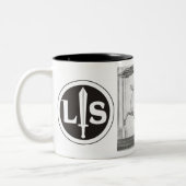 ムッソリーニDuce Lotta Studentesca ツートーンマグカップ (左)