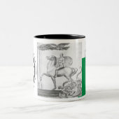 ムッソリーニDuce Lotta Studentesca ツートーンマグカップ (中央)