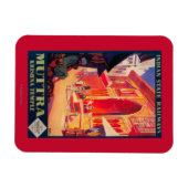 ムットラクリシュナテンプルトラベルポスター マグネット (横)