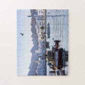 ムットラフィッシュ波止場-マスカット、オマーン ジグソーパズル (縦)