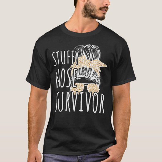 ムッフィー鼻サバイバー1 Tシャツ (正面)