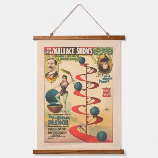 ムッレ・ノラダの行フランスの為 吊り下げ型タペストリー (正面)