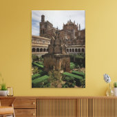 ムデハル回廊のビュー キャンバスプリント (インサイチュ (リビング))