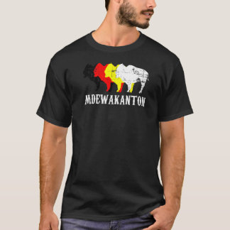 ムデワカントンSiouxイサンティダコタインディアントリブ Tシャツ