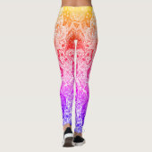 ムトリカラーファンシーデザイン レギンス (裏面)