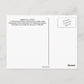 ムドビルグレドオリジナルペンシルスケッチ ポストカード (裏面)