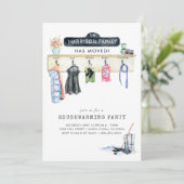 ムドロームシーン |引っ越し祝いパーティーパーティの招待状 (スタンド正面)