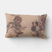 ムドン・ダ伝統的ンウォ絵画ン ランバークッション (裏面)