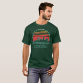 ムハシティーライン 80年代風 レトロ Tシャツ (正面フル)