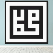 ムハンマド キャンバスプリント (インサイチュ (ウッドフロア))