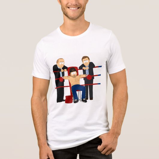 "ムハンマド 'I'm hard' ブルース・リー" トライブレンドＴシャツ (正面)