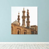 ムハンマ素晴らしド・アリ・パシャのモスク キャンバスプリント (インサイチュ (ウッドフロア))