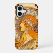 ムハ・ゾディアック iPhone 16ケース (裏面)