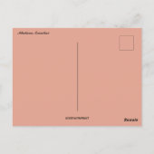 ムバネエスワティーニの表示 ポストカード (裏面)