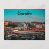 ムバネエスワティーニの表示 ポストカード (正面)