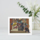 ムバラキヤ，クウェート ポストカード (スタンド正面)