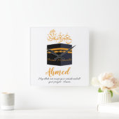 ムバラク スクエア壁時計 (ホーム)