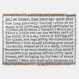 ムビー・ディックが台詞を開く文学 スローブランケット