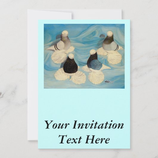 ムフのタンブラー4 招待状 (正面)