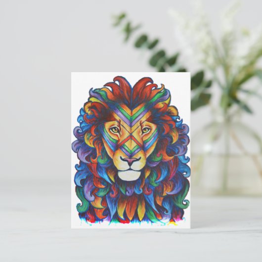 ムファサの新しい髪の毛は ポストカード (スタンド正面)