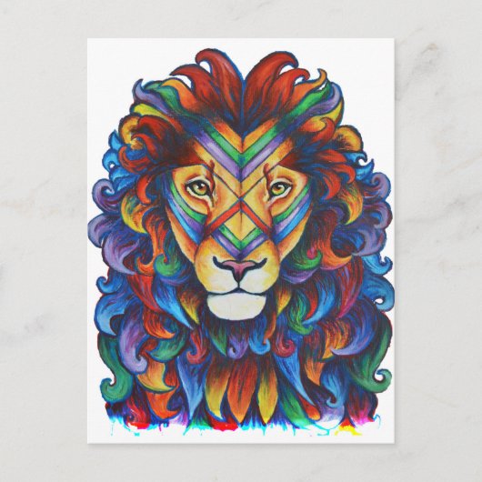 ムファサの新しい髪の毛は ポストカード (正面)