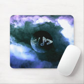 ムファヤのロゴが宇宙に マウスパッド (マウス)