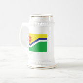 ムプマランガ州の旗 ビールジョッキ (正面左)