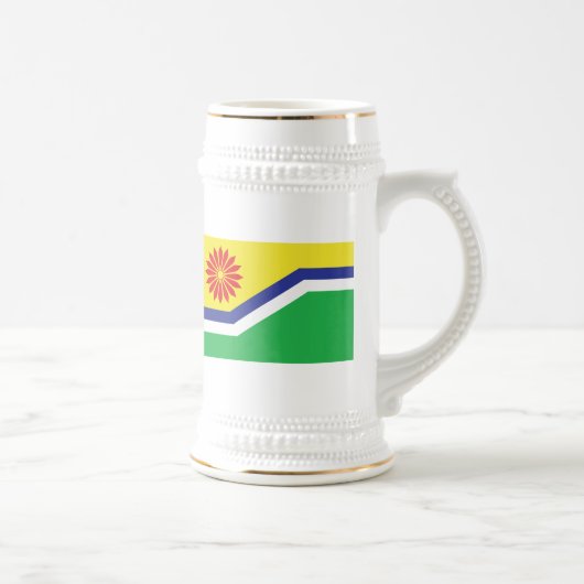 ムプマランガ州の旗 ビールジョッキ (右)