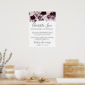 ムベのバラ シグネチャー カクテル ウェディング サイン (キッチン)