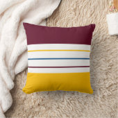ムベリカラフルアンバーストライプ クッション (ブランケット)