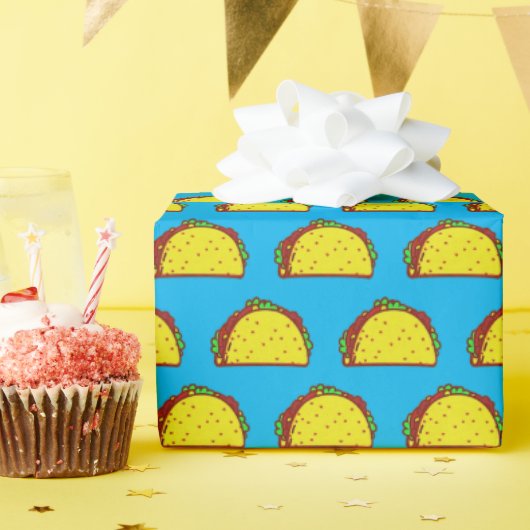 ムム・タコス！ ラッピングペーパー (誕生日パーティー)