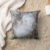 ムラサキの種と絹 クッション (ブランケット)