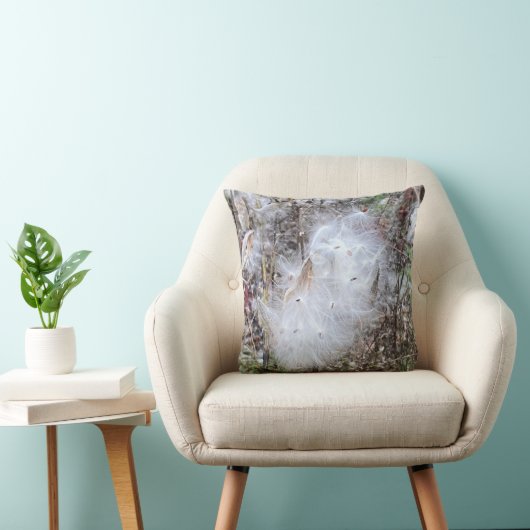 ムラサキの種と絹 クッション (椅子)