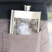 ムラサキの種と絹 フラスク (インサイチュ)